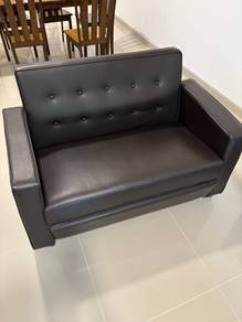 Guarantee LIKE NEW!! PU Leather Sofa High Quality