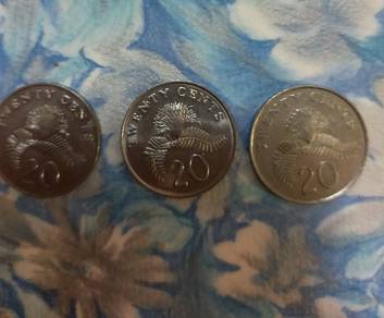 Singapore old coins