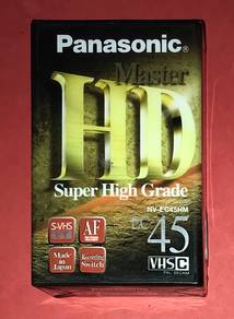 PANASONIC VHS-C EC45HM COMPACT VIDEOCASSETTE Tape