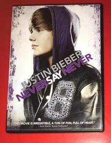 JUSTIN BIEBER - NEVER SAY NEVER Dvd