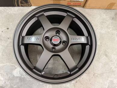 New rim 16x7jj volk rays te37 dark bronze offer
