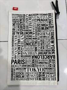 New Original H&M White Clutch Bag