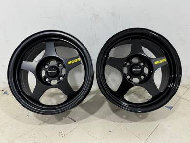 Sport rim baru 15 Spoon sw388 flow form myvi vios