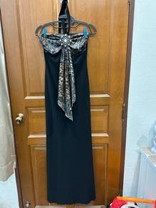 Women Halter Neck Evening Gown