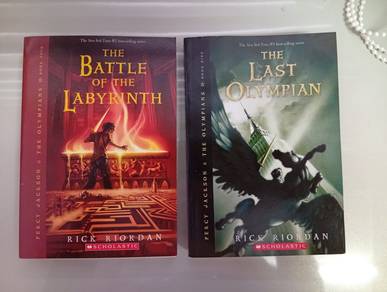2 English Novel by Author Rick Riordan