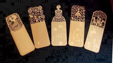 Veneer Laser Cut Bookmarks (New)