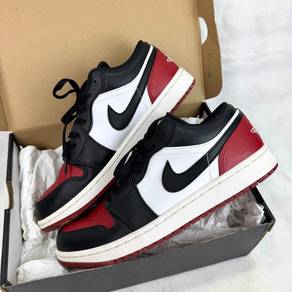 AJ1 Low Bred Toe 2.0