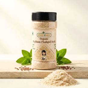 CERTIFIED ORGANIC PSYLLIUM (ISABGOL) HUSK 100gms