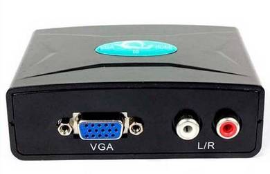 VGA (video) & L/R (audio) to HDMI Converter