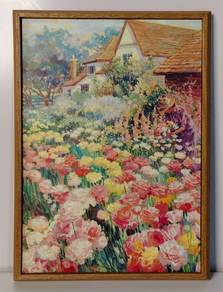 Cottage Garden Lithograph Print