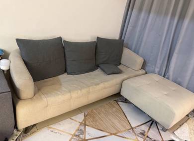 3 seater sofa & Ottoman & L-shaped sofa