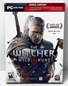 The Witcher III: Wild Hunt PC DVD-ROM 4 Game Disc