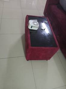 sofa with coffee table 