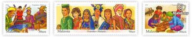 Mint Stamp Malaysia Unity 2002