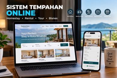 Sistem Tempahan Online untuk Homestay & Bisnes