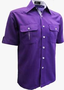 Baju Korporat Kemeja F1 Mr2 PolyCotton Men FC-882P