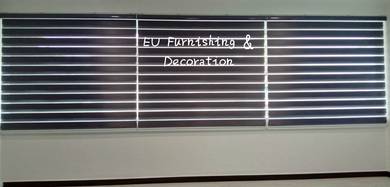 Custom Made Zebra Blind