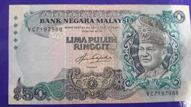 Malaysia RM50 aziz taha siri 5 ( vc )