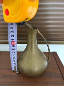 Vintage Brass Pitcher / Vase