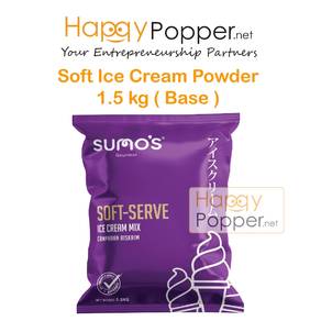 Tepung Soft Ice Cream powder premix mix halal Base