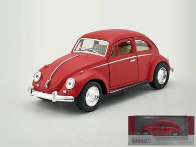 1967 Volkswagen classic beetle model car (Red)