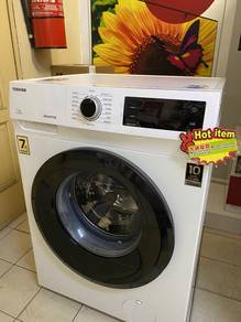 TOSHIBA 7.5kg Front Load Washer D3n - terpakai