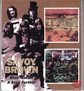 Ori CD SAVOY BROWN Blue Matter A Step Further 2CD