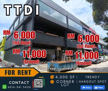 Shop lot For Rent in Taman Tun Dr Ismail,KUL