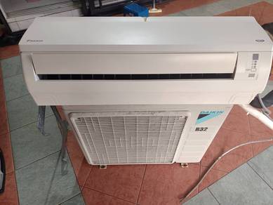 Well Used Daikin 1HP Air Conditioner Full Set