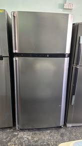 Besar Huge Refrigerator Sharp Peti Ais Sejuk Recon