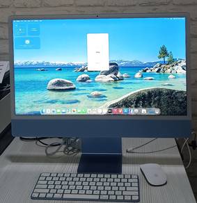 Apple iMac 24-inch M1 (2021) blue– 16GB RAM / 1TB 