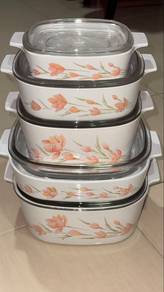 CorningWare Original Vintage Floral Set