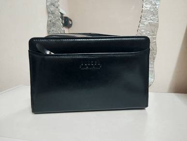Clutch Bag Leather 