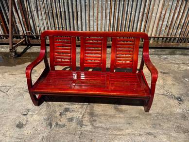 Solid Wood Kayu Sofa 3 Seater