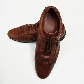 CLARKS FLEXLIGHT brown leather shoe