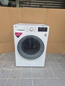 LG front load hot washer washing machine 8.0.kgs