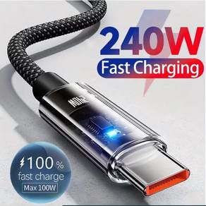 Electrical All-in-1 USB Cable: 240W USB-to-C Fast
