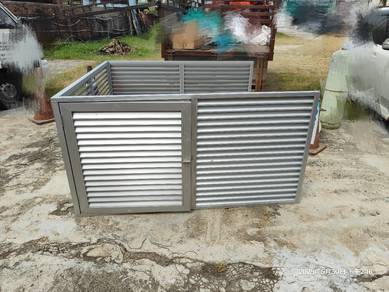 Pagar aluminum terpakai
