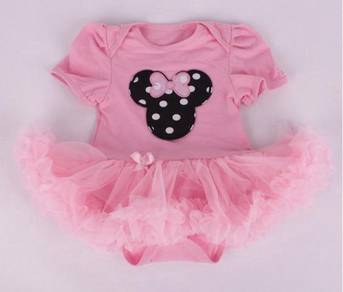 BABY GIRL TUTU ROMPER w/o HEADBAND3