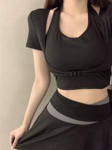 yoga black shirt