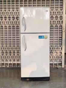 2 doors fridge refrigerator LG peti sejuk peti ais