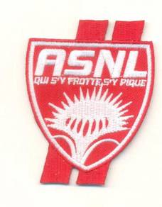 French Ligue AS Nancy Lorraine Football Patch