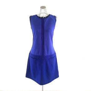 Calvin Klein Blue Sleeveless Dress