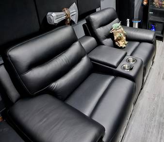 Goodnite 2 Seater Genuine Leather Recliners