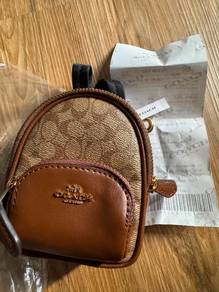 Original Coach Court Backpack Charm