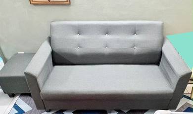 Sofa 3 Seater + Stool