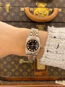 Rolex Lady Datejust 18K 750 Rose Gold Jubilee