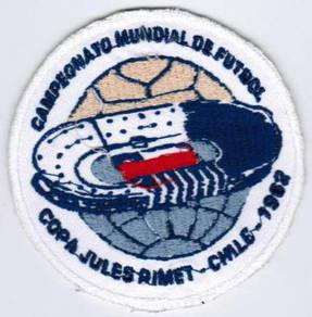 1962 7th FIFA World Cup Chile Football Patch
