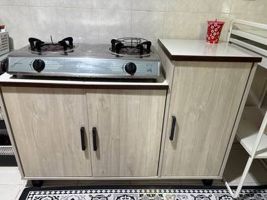 Cornell cooker for sale with table top cabinet