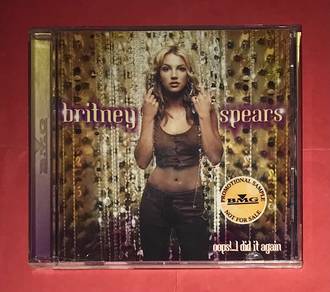 BRITNEY SPEARS - OOPS!….I DID IT AGAIN PROMO Cd